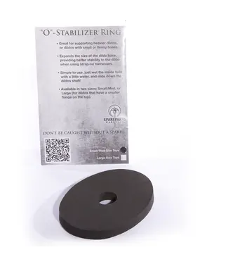 Spareparts Base Stabilizer Black for Strap-On Harness Dildos | SpareParts