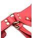 Classic Leather Strapon Harnesses | Brass Hardware