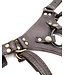 Classic Leather Strapon Harnesses | Brass Hardware