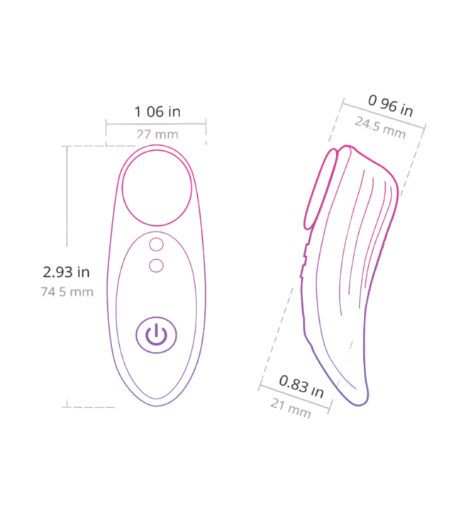 Lovense Ferri | App-Controlled Panty Vibrator