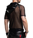 Men’s Sheer Mesh Hooded T-Shirt