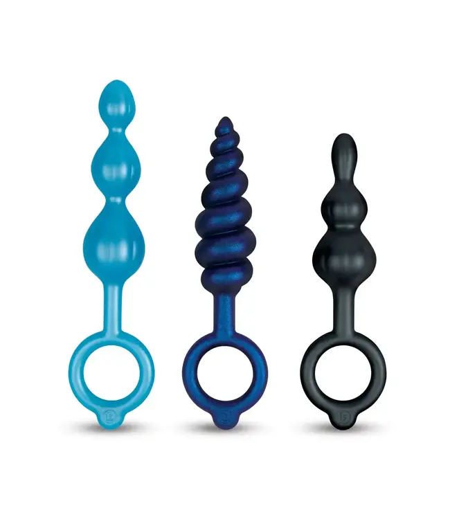 Beaded Butties Bundle 3-Piece Anal Plug Set