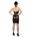 Black Halterneck Latex Dress