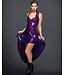 Purple Queen Latex Dress