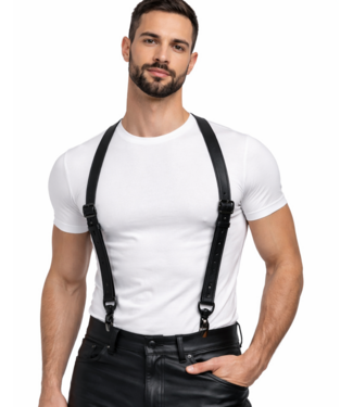 KOOKIE INT'L Blackware Leather Suspender