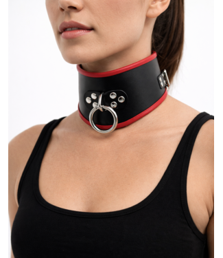 KOOKIE INT'L Leather Posture Collar with O-Ring
