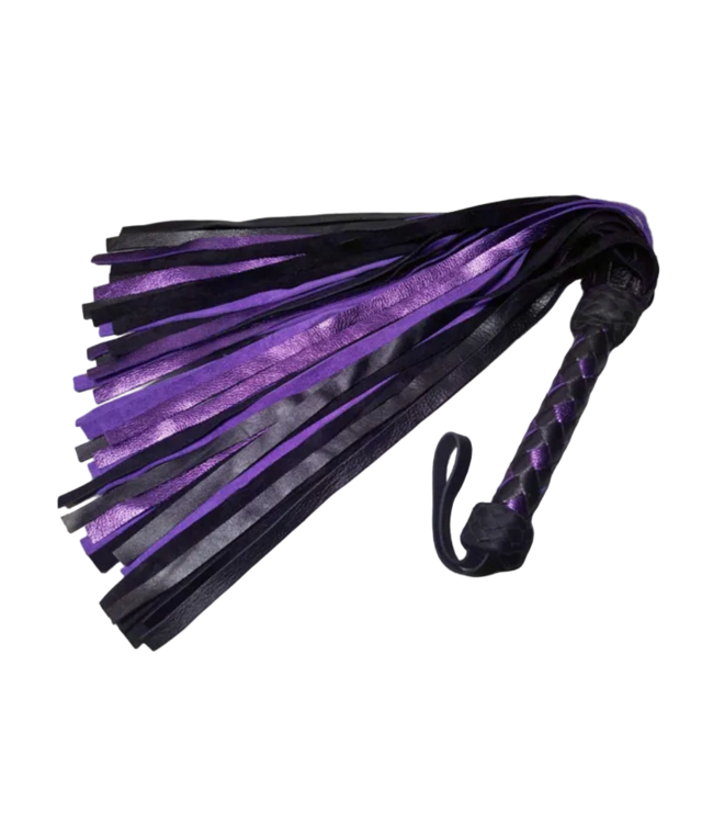 Cowhide Bondage Flogger | Heavy BDSM Impact Play