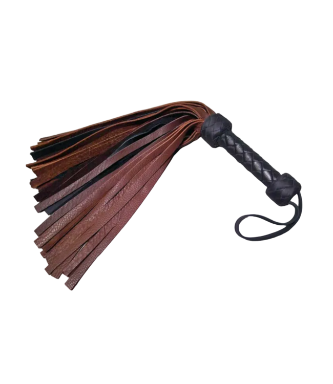 Elk Leather Floggers short