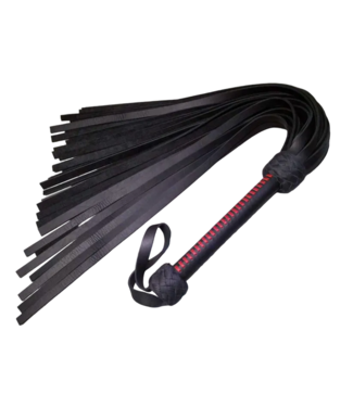 WIAN Studios Cowhide Sting Flogger with Laced Handle