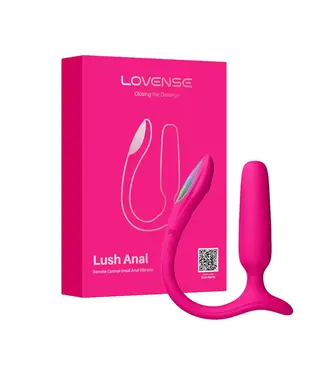 Lovense Lush Anal App-Controlled Compact Powerful Butt Plug | Lovense