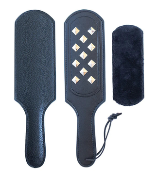 KinkLab Kinklab Panamorphic 3-in-1 Leather Paddle