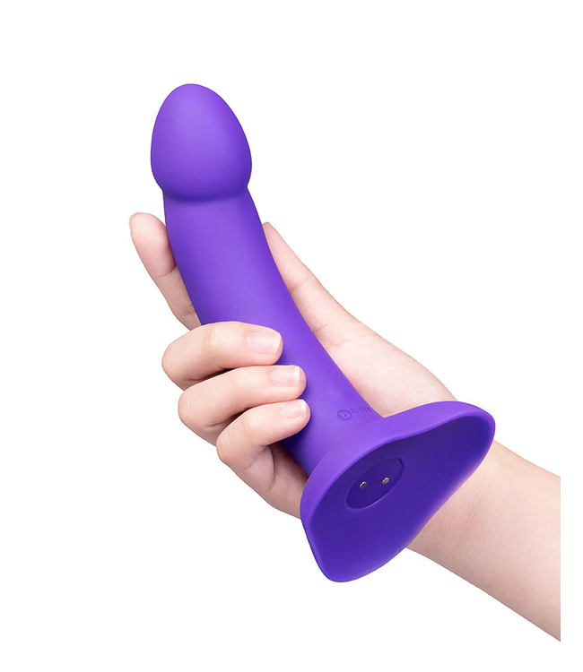 Vibrating Curved Purple Strap-On Play Kit | b-Vibe