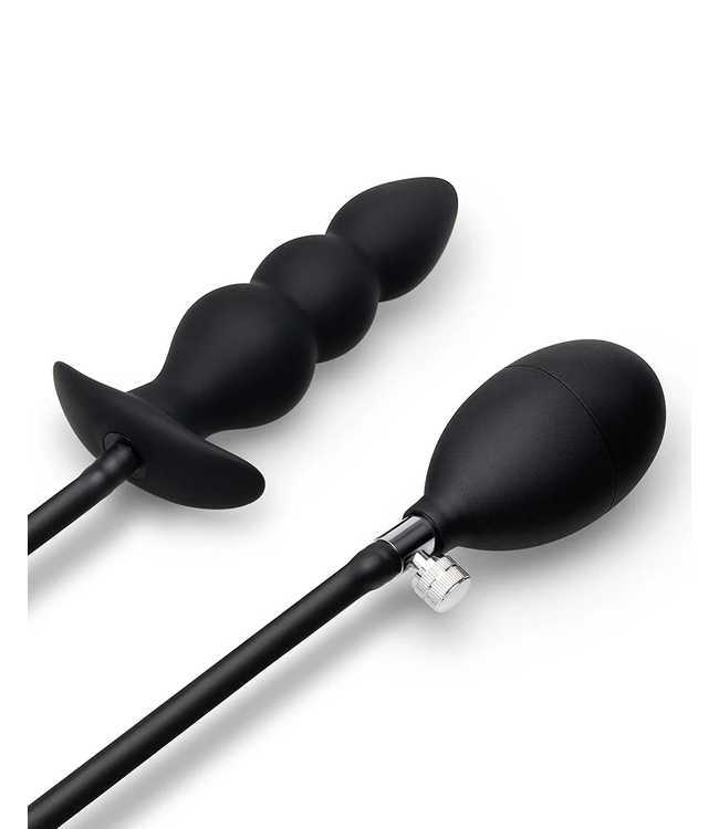 Beaded Inflatable Anal Plug with Hand Pump | b-Vibe