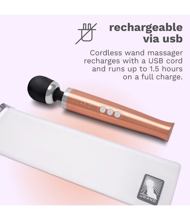 Le Wand Die Cast Rechargeable Wand Massager