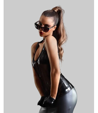 Patrice Catanzaro Praline Sleeveless Vinyl Top