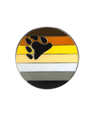 Kulla Bear Pride Pin Badge