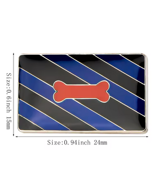 Kulla Leather Pup Pin Badge