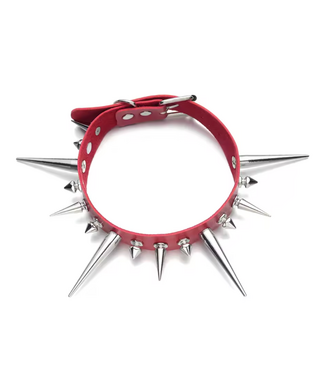 Kulla Long Spikes Gothic choker
