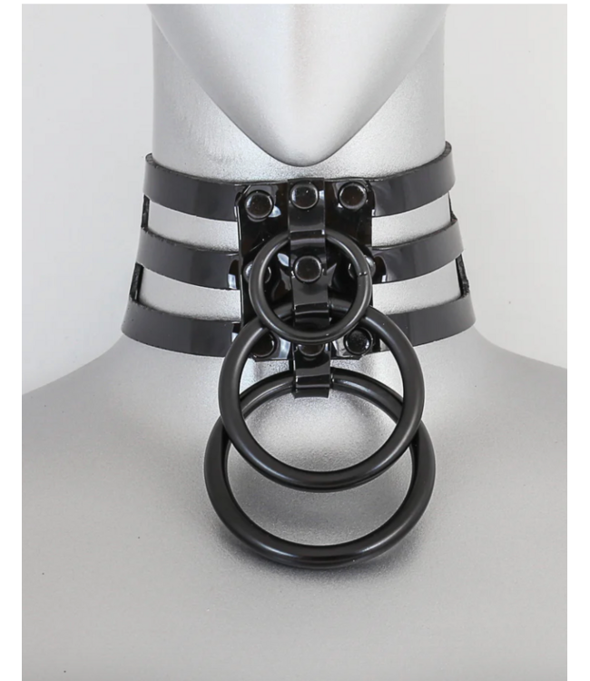 Multi Strap O-Ring Choker