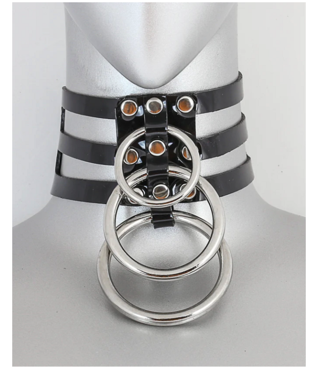 Multi Strap O-Ring Choker