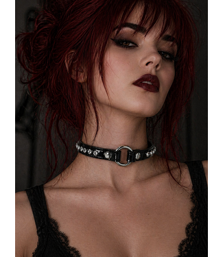 Funk Plus Rhinestone O-Ring Choker