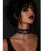 Pettit Lace O Ring Leather Choker
