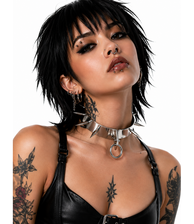 Spiked  Slave Collar