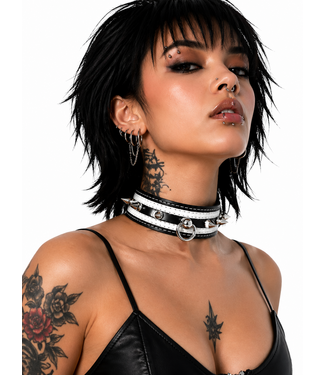 KOOKIE INT'L Post Ring And Spike Collar