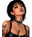 Spike Sub Leather Bondage Collar