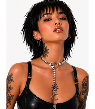 Kulla Heart on Heart chain choker