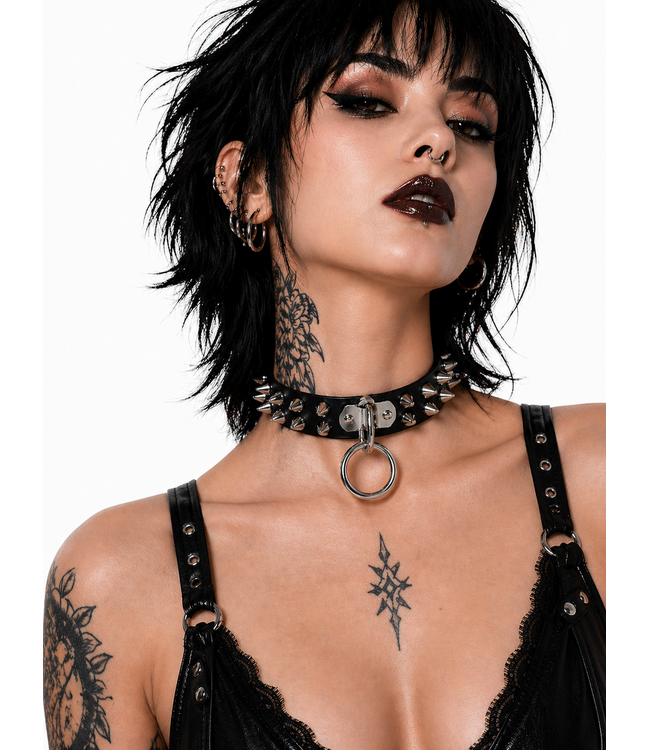 Conehead Studded Choker