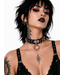 Conehead Studded Choker
