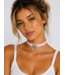 Kulla Vegan bratty goth choker