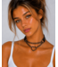 Kulla Heart You Choker with Black Chain