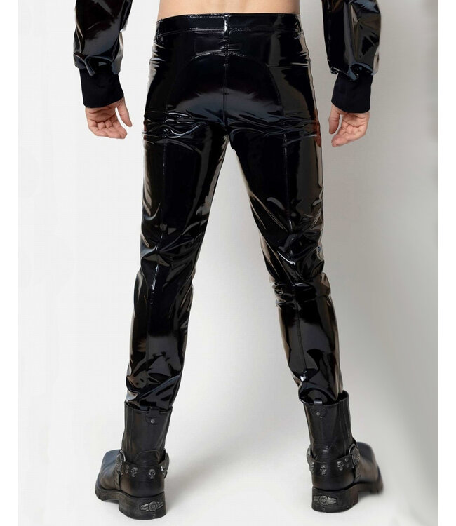 Joss  Black vinyl pants