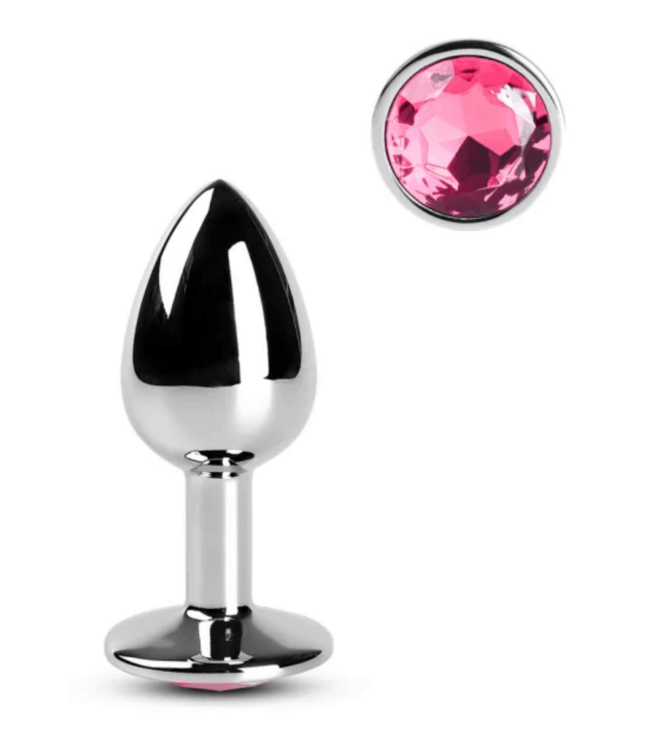Small Stainless Steel Jewel Butt Plug