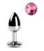 Small Stainless Steel Jewel Butt Plug