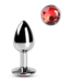 Small Stainless Steel Jewel Butt Plug