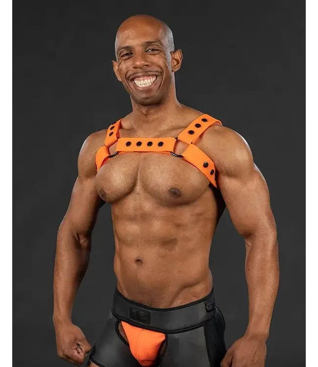 Slick Silicone Bulldog Harness | Mr S Leather