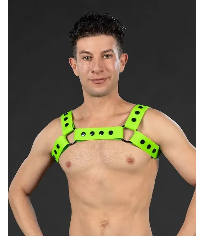 Slick Silicone Bulldog Harness | Mr S Leather