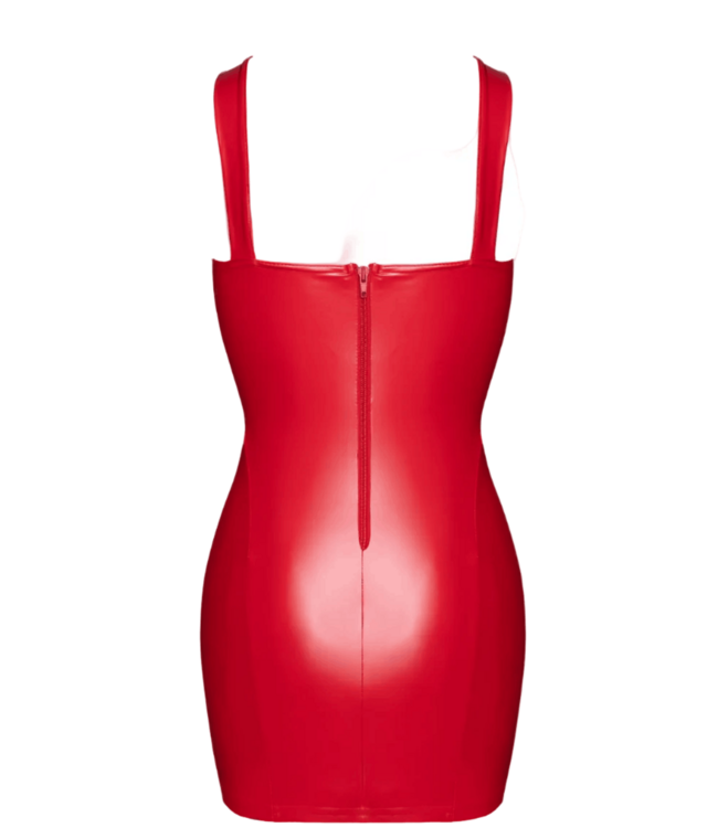Bombshell Lace-Up Fetish Mini Dress