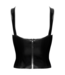 Dominae Lacefront Women's PVC Corset Top