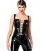 Dominae Lacefront Women's PVC Corset Top