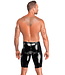 Mens Fetish PVC Biker Shorts