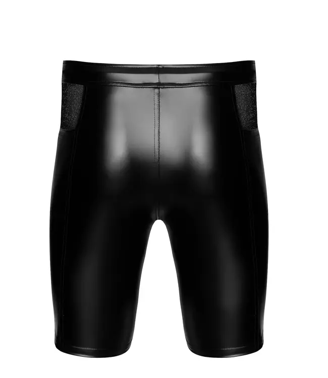 Onyx Hybrid Mens Fetish Biker Shorts