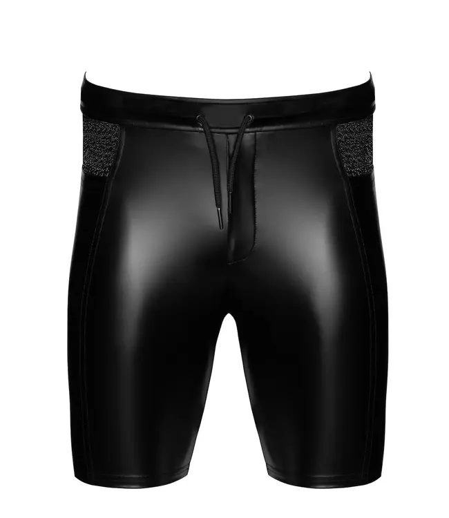 Onyx Hybrid Mens Fetish Biker Shorts