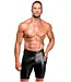 Onyx Hybrid Mens Fetish Biker Shorts