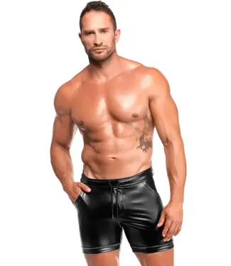 Noir Handmade Rogue Mens Shorts with Pockets