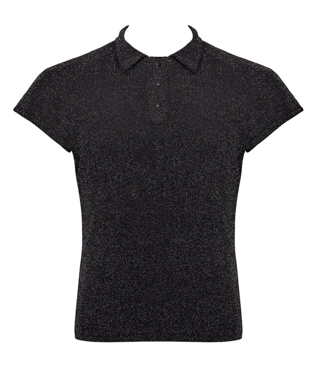 Onyx Sheer Mens Fetish Polo Shirt
