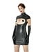 Zelia Faux Leather Fetish Dress